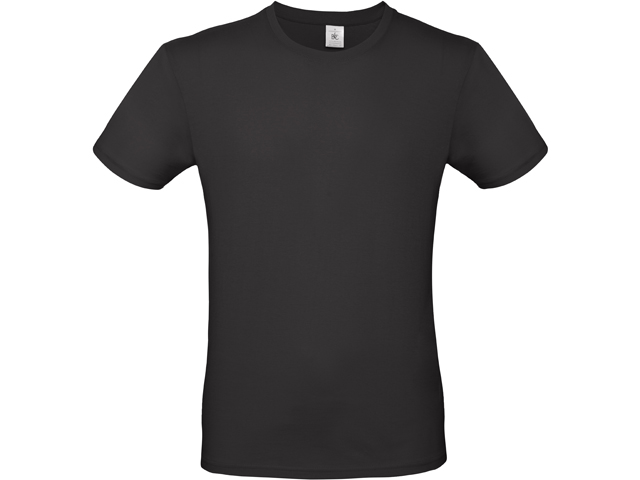 EXALTICO pánské tričko, 145 g/m2, vel. S, B&C, Černá