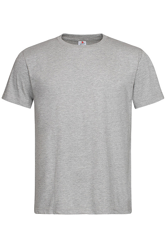 Pánské tričko STEDMAN CLASSIC-T ORGANIC MEN z bio bavlny, šedý melír, S
