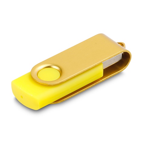 11080. 8GB USB disk, žlutá