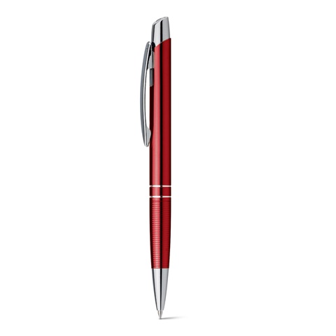 11081. Hliníkové kuličkové pero, červená