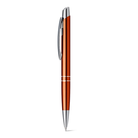 11081. Hliníkové kuličkové pero, oranžová
