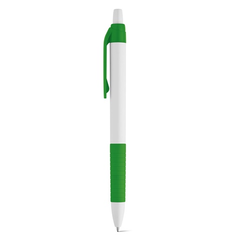 AERO. Kuličkové pero s protikluzovým gripem, zelená