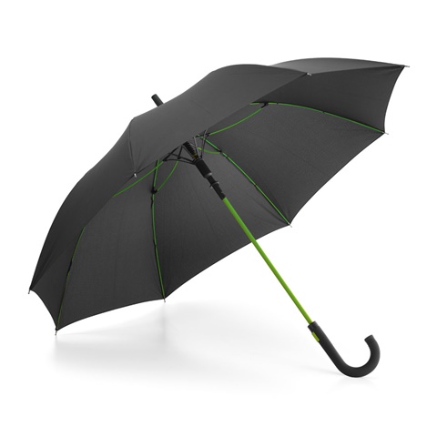ALBERTA. Polyesterový deštník s automatickým otevíráním, světle zelená