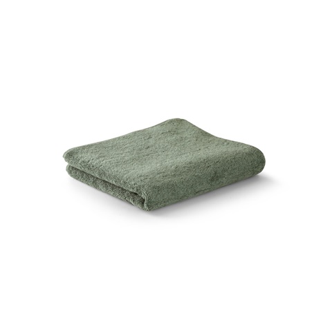 BARDEM L. Osuška (500 g/m²) z bavlny a recyklované bavlny, tmavě zelená