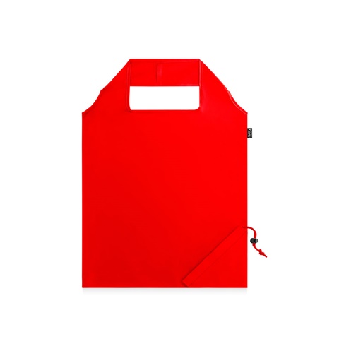 BEIRA. Skládací taška 190T rPET, červená