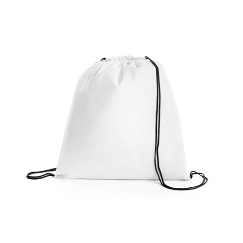 BOXP. Taška na batoh z netkané textilie (80 g/m²), bílá