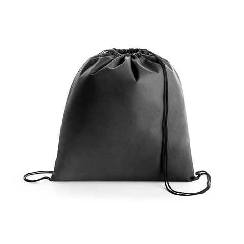 BOXP. Taška na batoh z netkané textilie (80 g/m²), černá