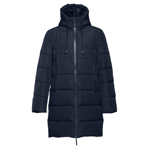 BRUSSELS. Podšitá unisex parka, černá, L