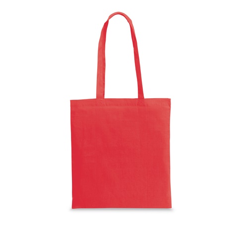 CAIRO. Nákupní taška z recyklované bavlny (180 g/m²), červená