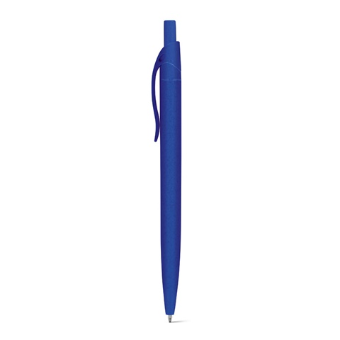 CAMILA. Kuličkové pero z pšeničné slámy a ABS, královská modrá