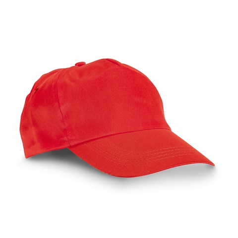 CAMPBEL. Polyesterová čepice, červená