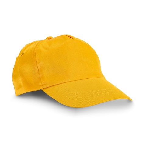 CAMPBEL. Polyesterová čepice, žlutá