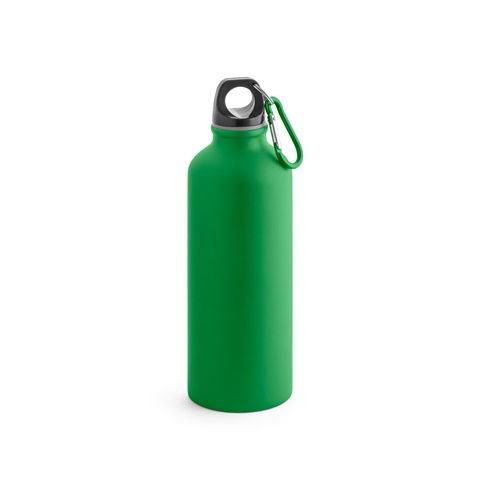 COLLINA. Hliníková láhev s karabinou 540 ml, zelená