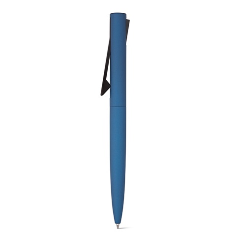 CONVEX. Kuličkové pero s klipem z hliníku a ABS, modrá
