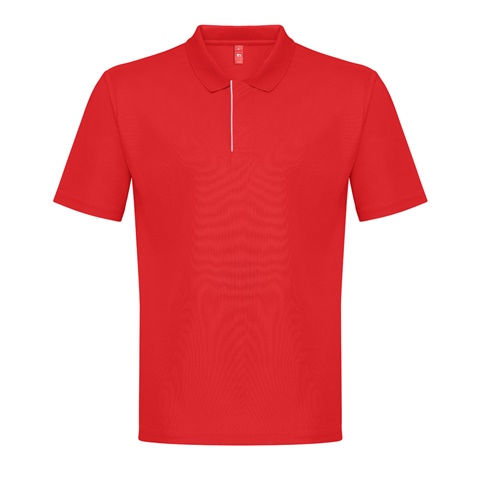 DYNAMIC. Polo tričko pro muže s technickými vlastnostmi, červená, 3XL