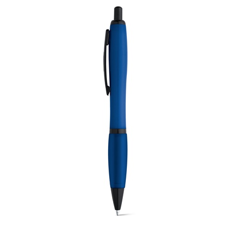 FUNK. Kuličkové pero s kovovým klipem, modrá