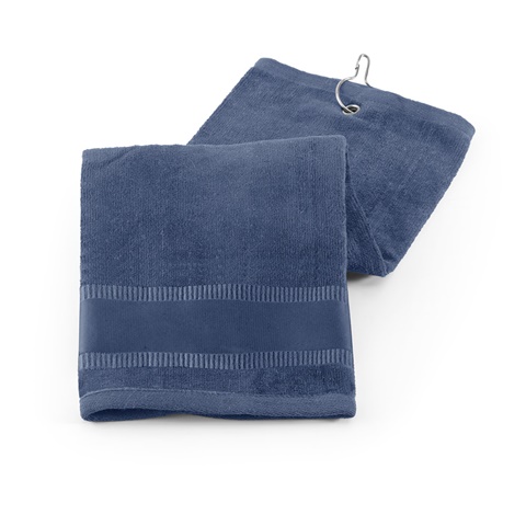 GOLFI. Multifunkční bavlněný ručník (430 g/m²), modrá