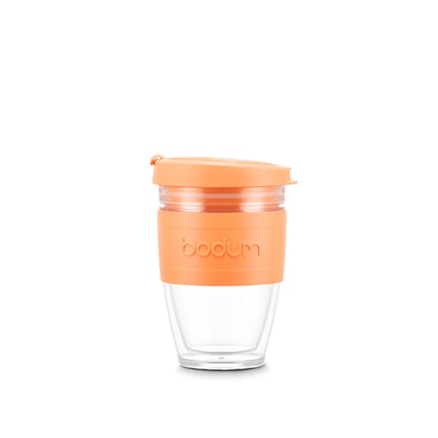 JOYCUP 250. Cestovní hrnek 250ml, oranžová