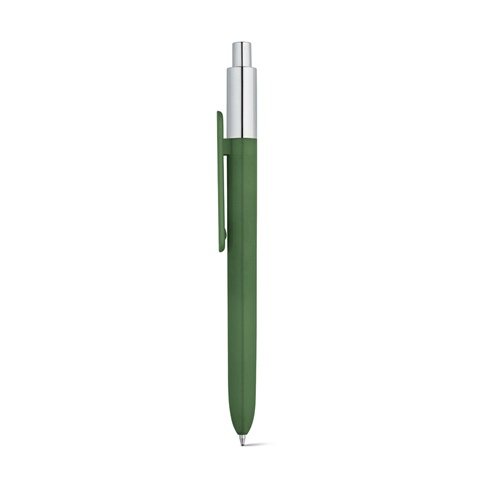 KIWU CHROME. Kuličkové pero z ABS, zelená