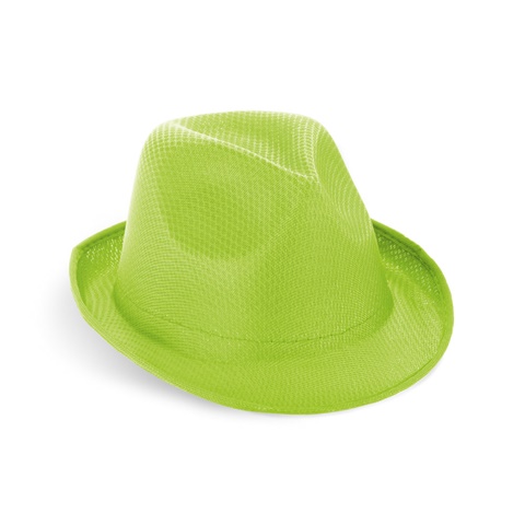MANOLO. PP klobouk, světle zelená