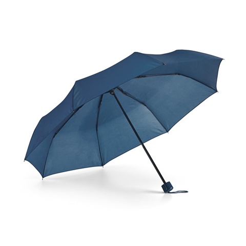 MARIA. Skládací deštník z polyesteru 190T, modrá
