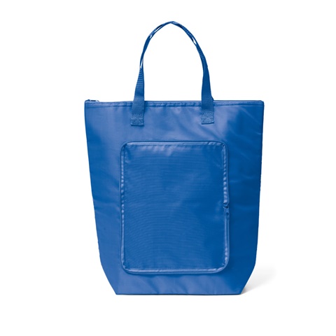 MAYFAIR. Skládací chladicí taška z materiálu 210D, královská modrá