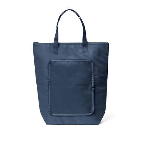 MAYFAIR. Skládací chladicí taška z materiálu 210D, námořnická modrá