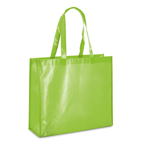 MILLENIA. Taška z netkané textilie (110 g/m²), světle zelená