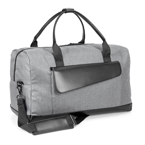 MOTION BAG. Cestovní taška z kationického materiálu 600D a polypropylenu, světle šedá