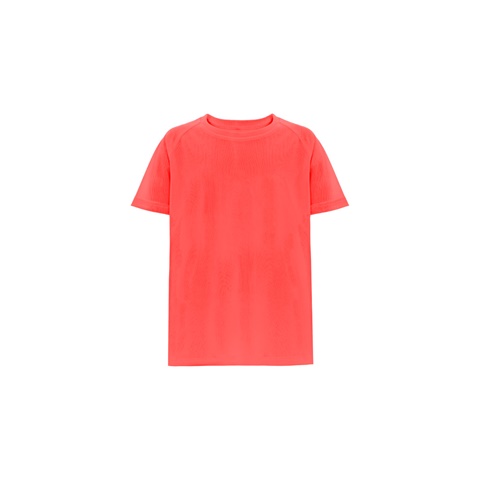 MOVE KIDS. Technické polyesterové tričko s krátkým rukávem pro děti, tmavě oranžová, 10