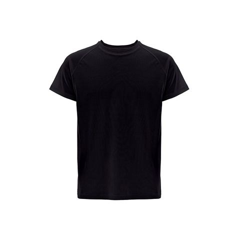 MOVE. Technické tričko s krátkým rukávem z polyesteru, černá, L