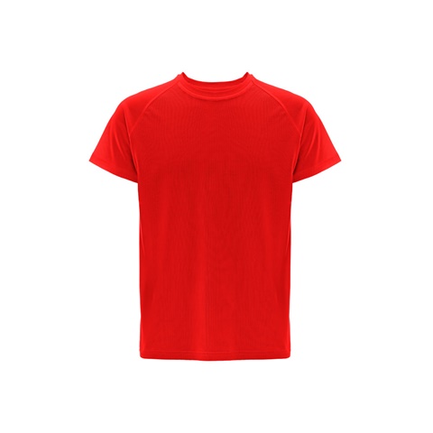 MOVE. Technické tričko s krátkým rukávem z polyesteru, červená, L
