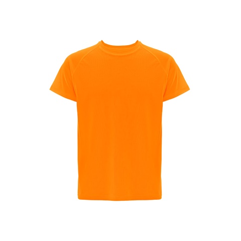 MOVE. Technické tričko s krátkým rukávem z polyesteru, fluorescenční oranžová, L