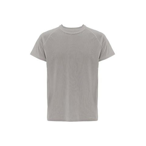 MOVE. Technické tričko s krátkým rukávem z polyesteru, světle šedá, L