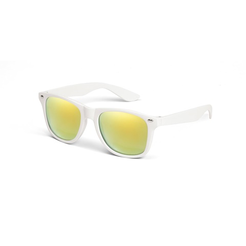 NIGER. PC sluneční brýle se zrcadlovými skly kategorie 3, bílá