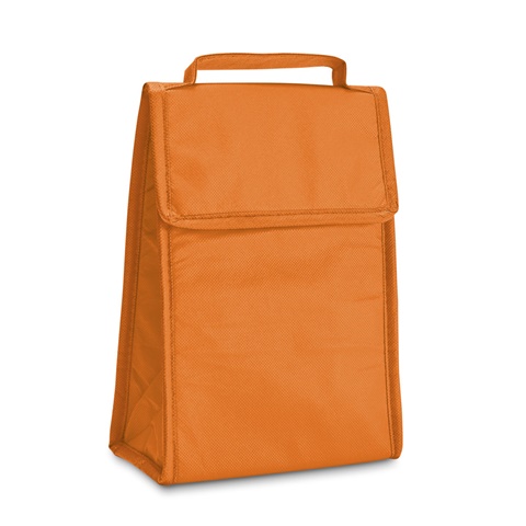 OSAKA. Skládací chladicí taška 2 l z netkaného materiálu (80 g/m²), oranžová