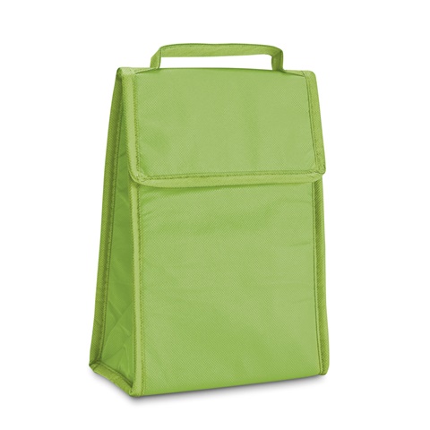 OSAKA. Skládací chladicí taška 2 l z netkaného materiálu (80 g/m²), světle zelená