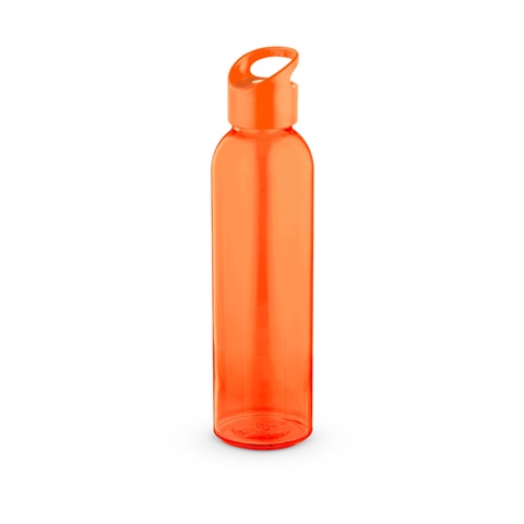 PORTIS GLASS. Skleněná láhev s PP uzávěrem 500 ml, oranžová