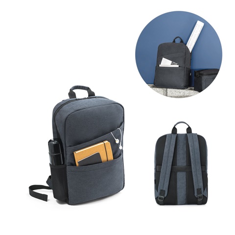 REPURPOSE BACKPACK. Batoh na 15.6'' notebook z materiálu PET (100% rPET) 600D, tmavě šedá