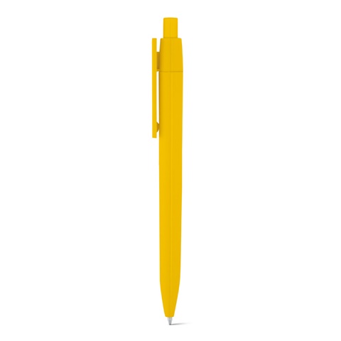RIFE. Kuličkové pero s klipem vhodným pro 3D etiketu, žlutá