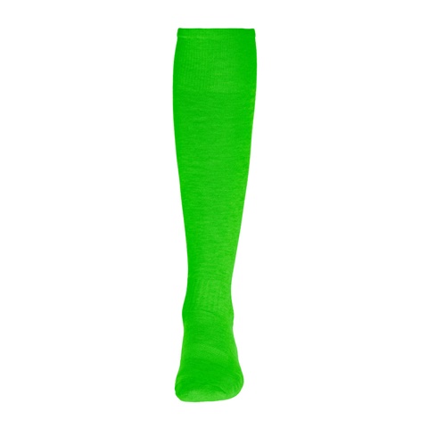 RUN. Sportovní ponožky po kolena, limetkově zelená, 36