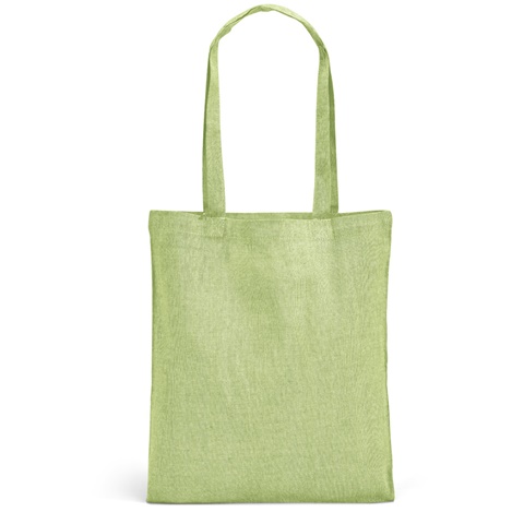 RYNEK. Taška s recyklovanou bavlnou (140 g/m²), světle zelená