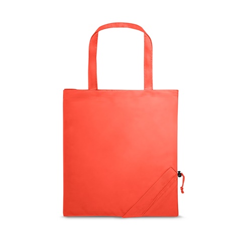 SHOPS. Skládací taška 190T, červená