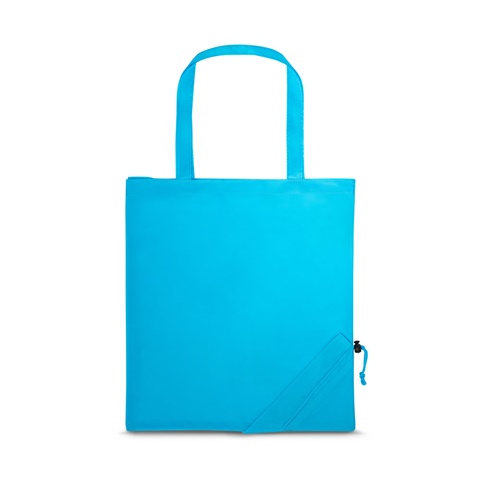SHOPS. Skládací taška 190T, světle modrá