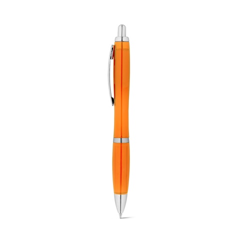 SWING RPET. kuličkové pero 100% rPET s kovovým klipem, oranžová