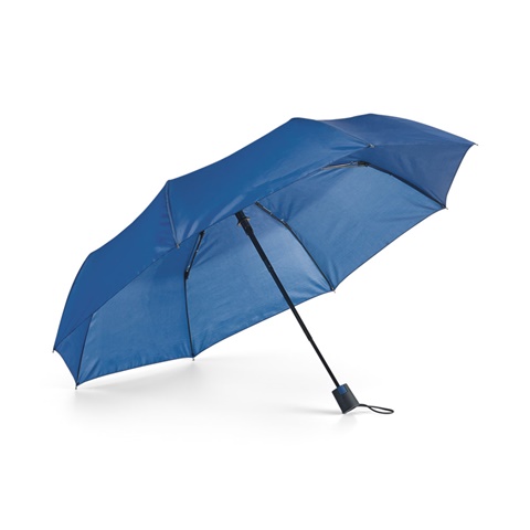 TOMAS. 190T polyesterový skládací deštník s automatickým otevíráním, královská modrá