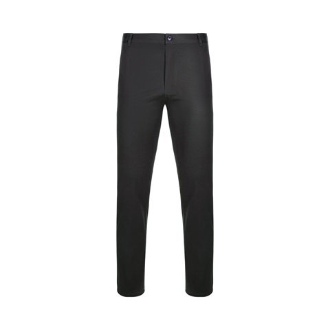 VL VISHNU. Unisex elastické chino kalhoty (260 g/m²), bavlna (98 %) a elastan (2 %), černá, 34