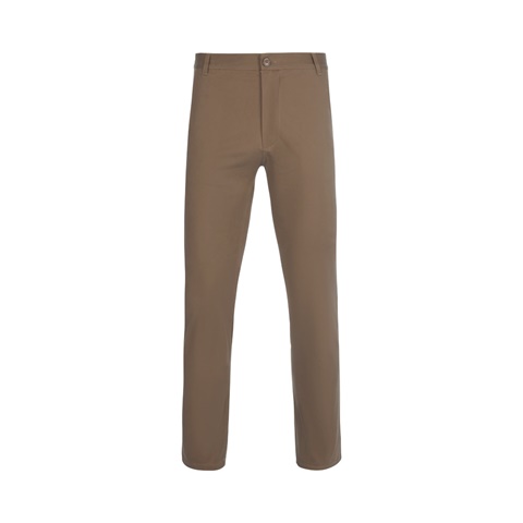 VL VISHNU. Unisex elastické chino kalhoty (260 g/m²), bavlna (98 %) a elastan (2 %), světlá přírodní, 34