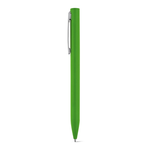 WASS. Hliníkové kuličkové pero s otočným mechanismem, světle zelená